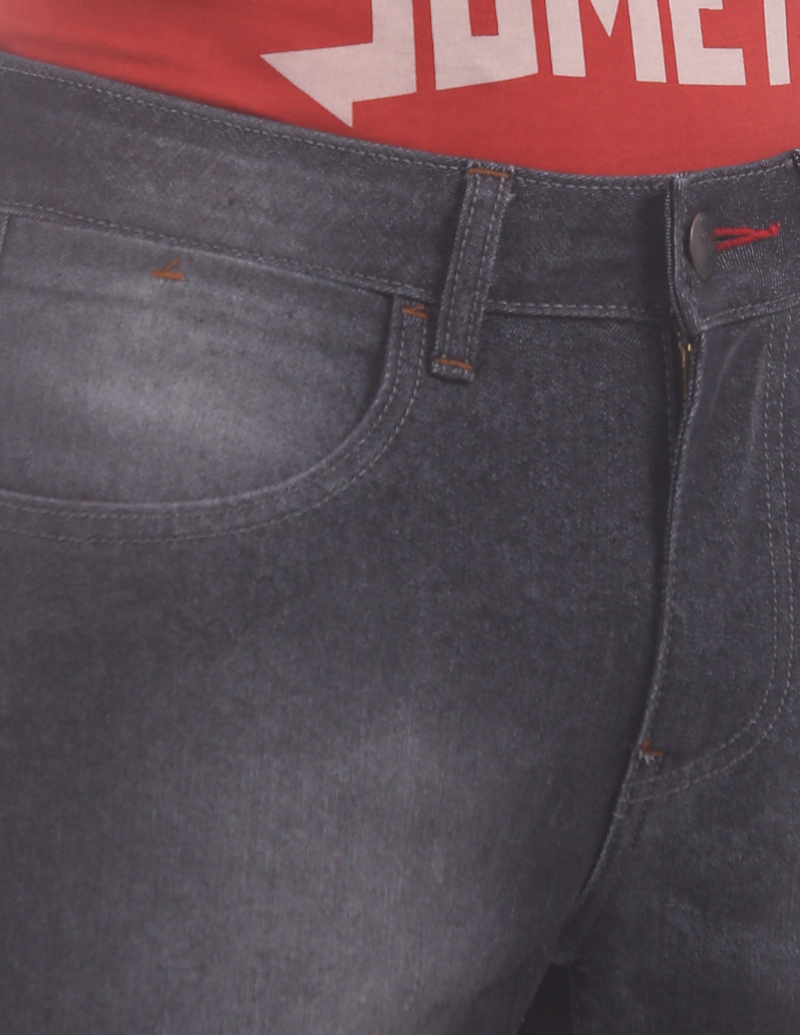 Image of NEWPORT Slim Men Grey Jeans