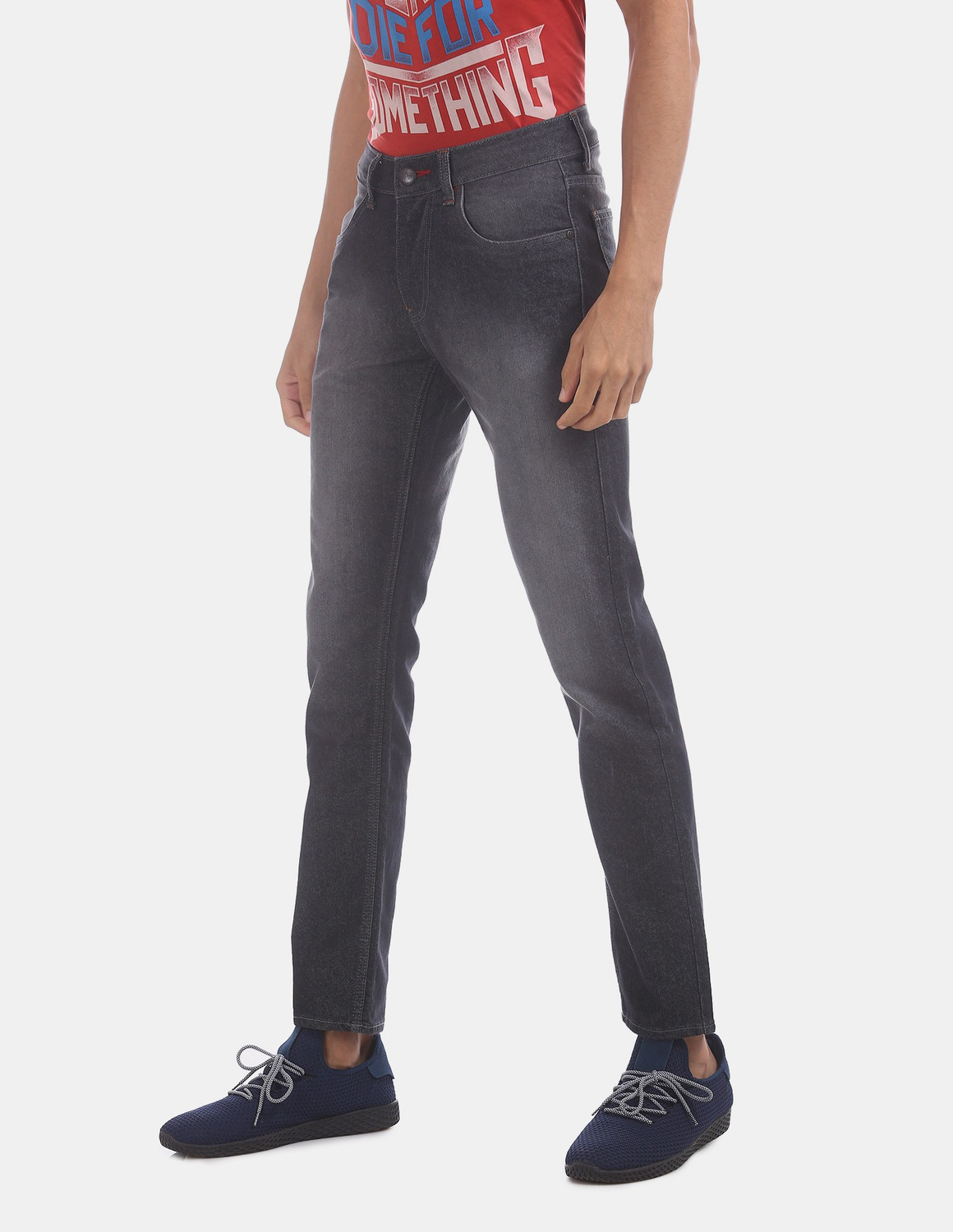 Image of NEWPORT Slim Men Grey Jeans
