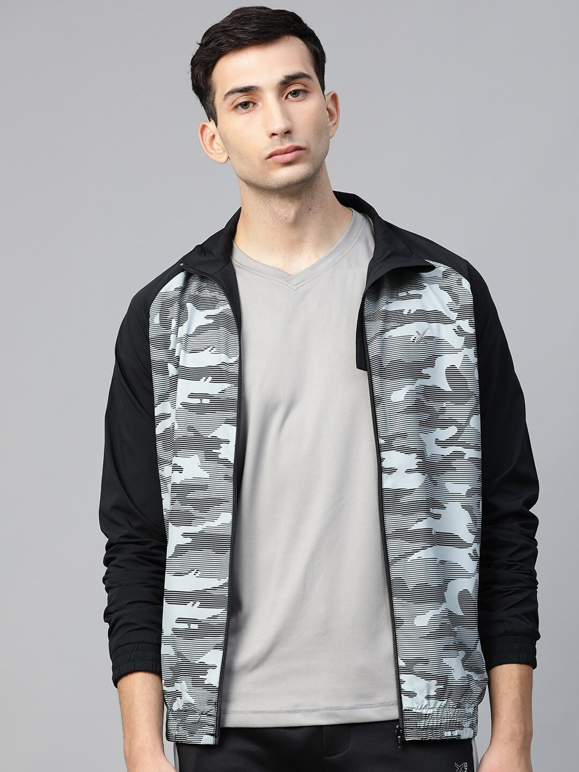 HRX by Hrithik Roshan Full Sleeve Printed Men Jacket Price History