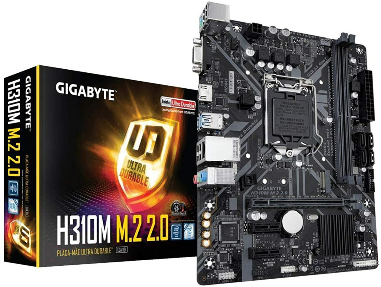 Gigabyte H310M2 Mini-ATX Motherboard LGA1151 Intel Chipset