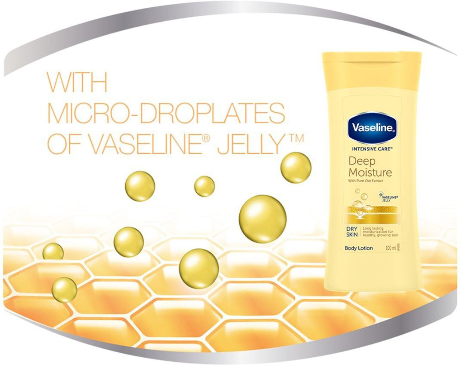 Image of Vaseline Intensive Care Deep Moisture Body Lotion