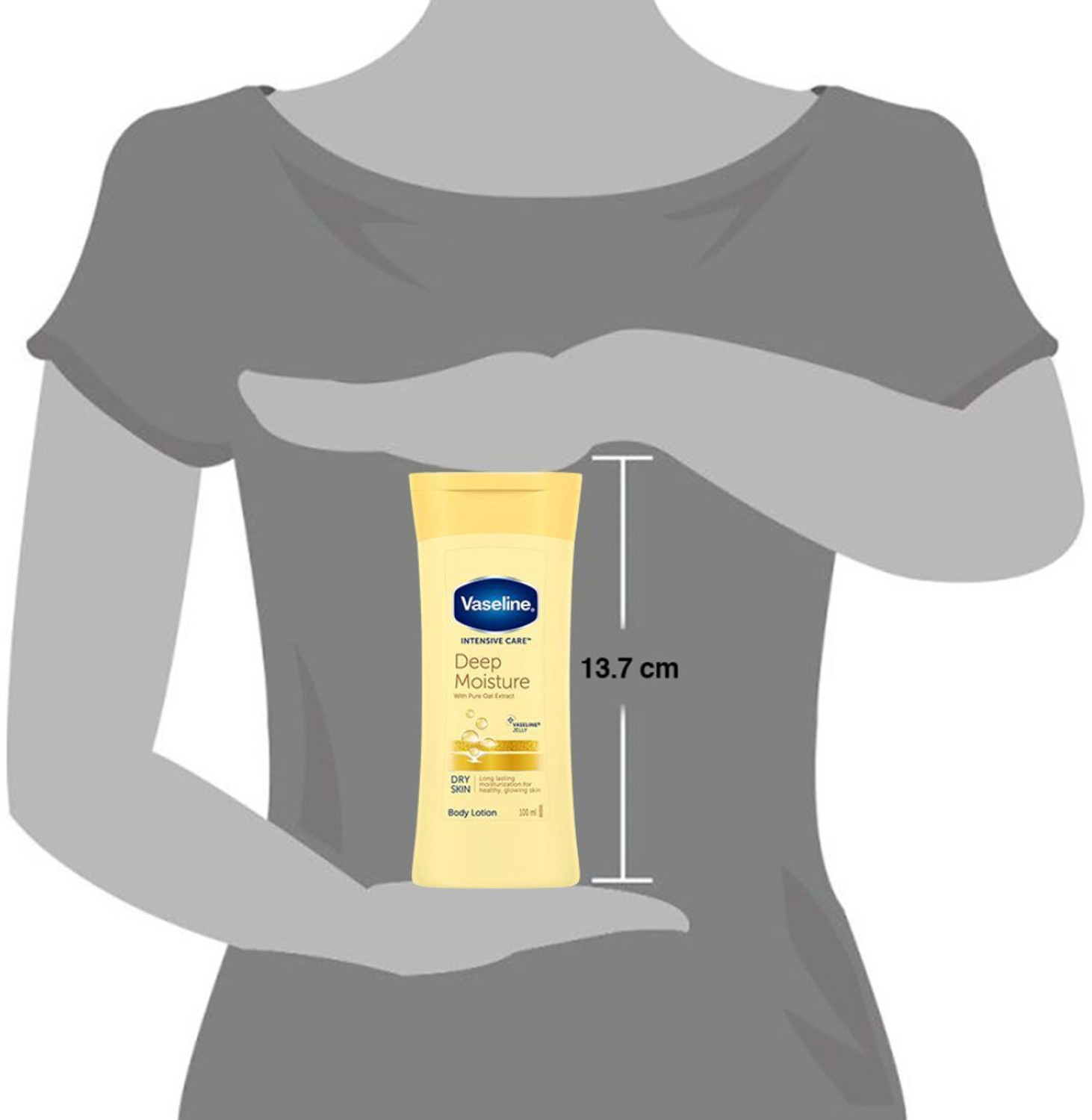 Image of Vaseline Intensive Care Deep Moisture Body Lotion
