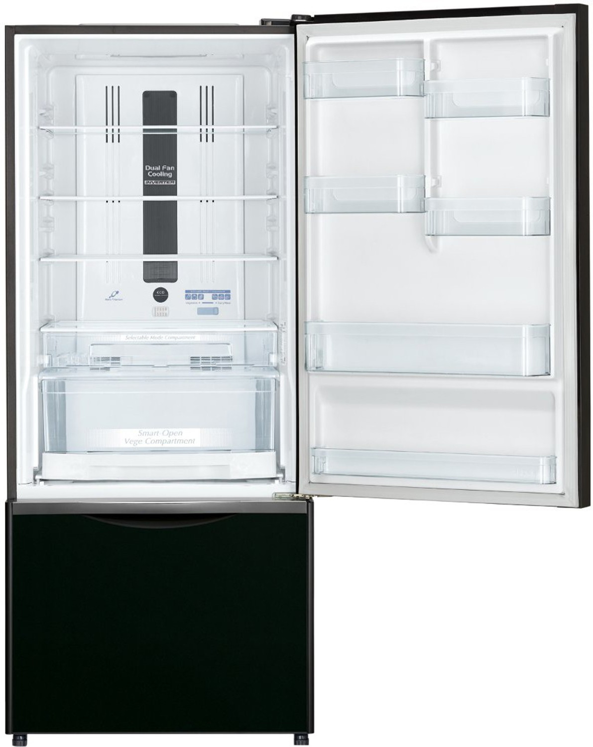 Image of Hitachi 525 L Frost Free Double Door Bottom Mount 2 Star Refrigerator