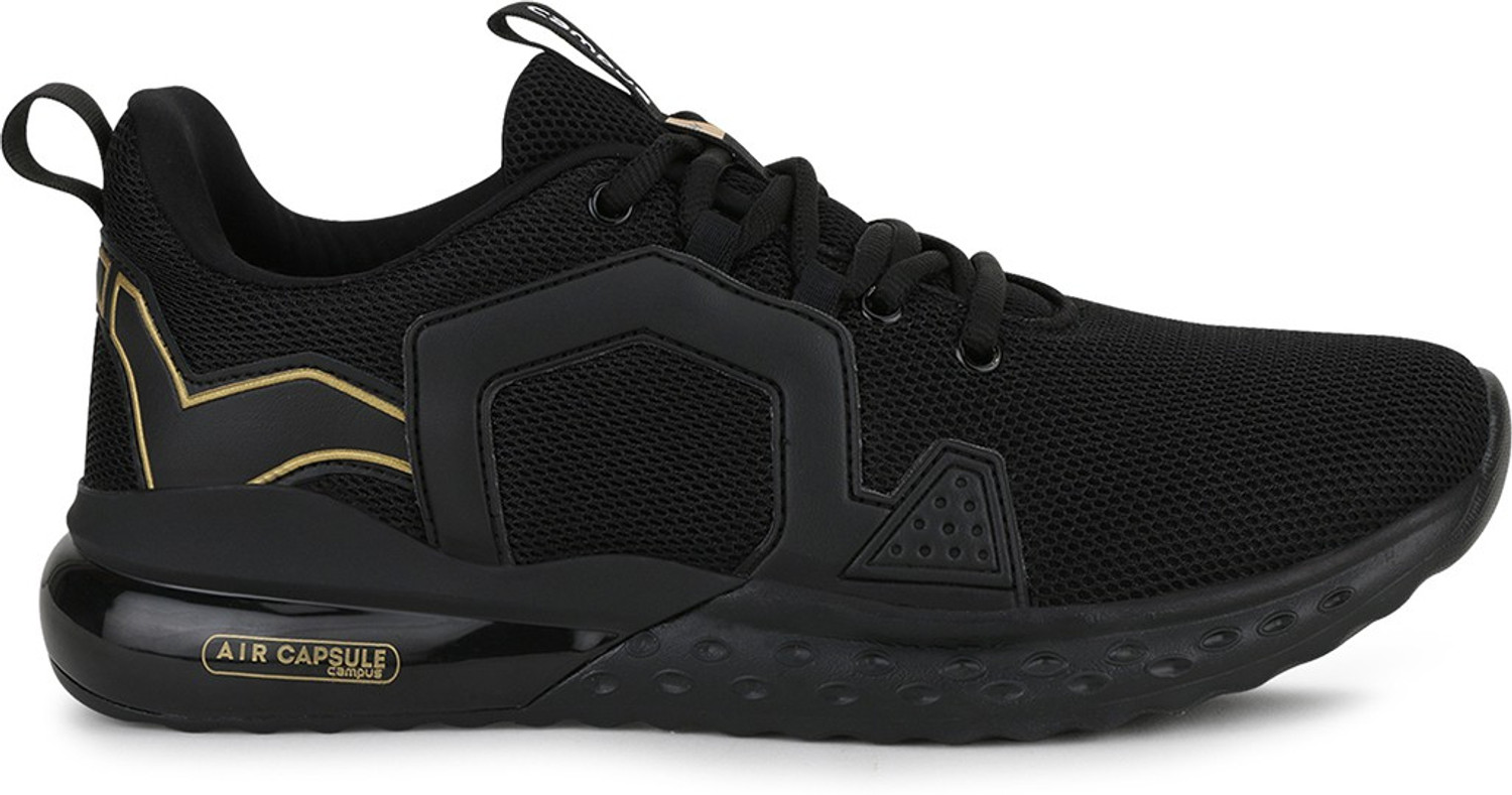 CAMPUS PATRIK PRO Running Shoes For Men (Black 8) Price History