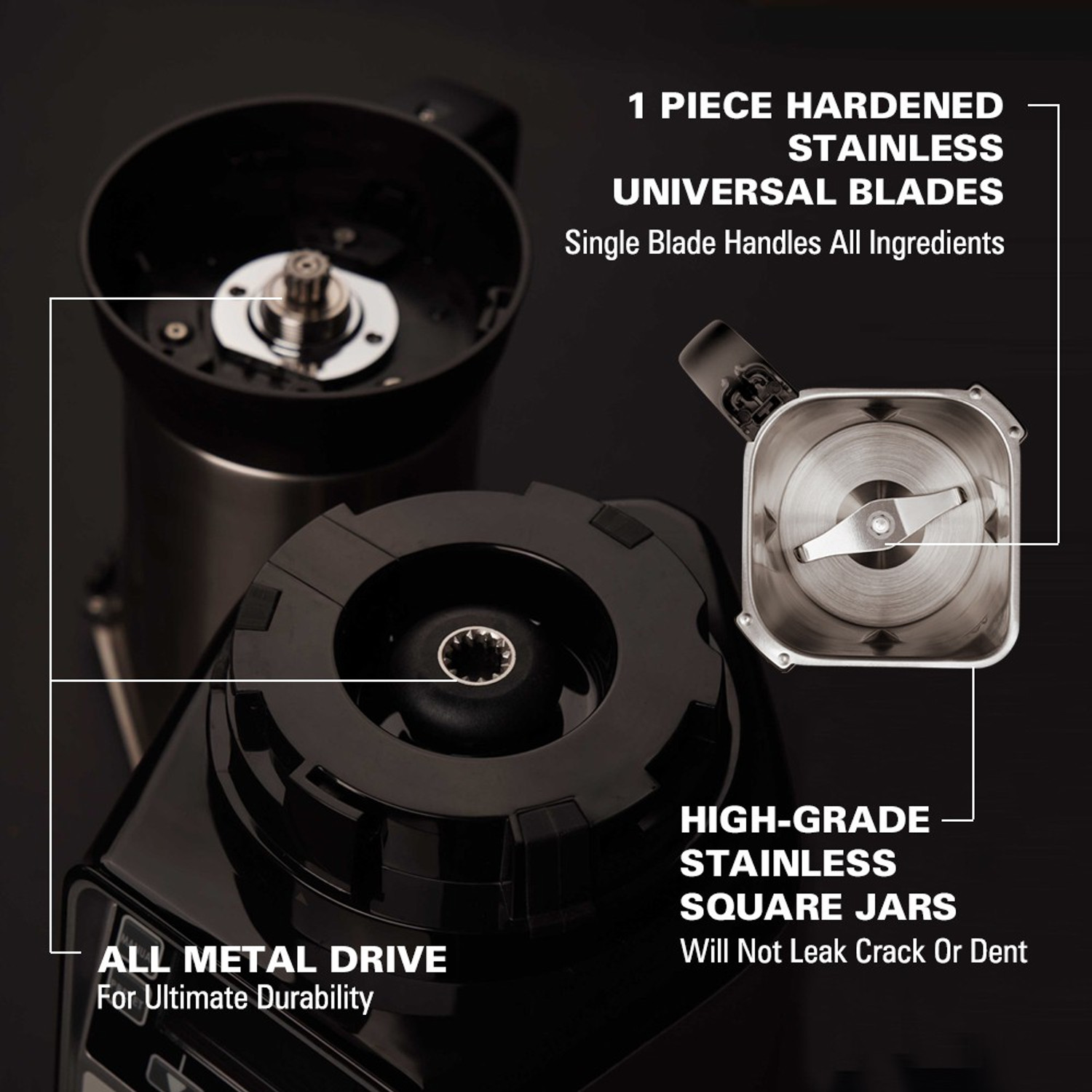 Image of Hamilton Beach Professional 1400 W Mixer Grinder