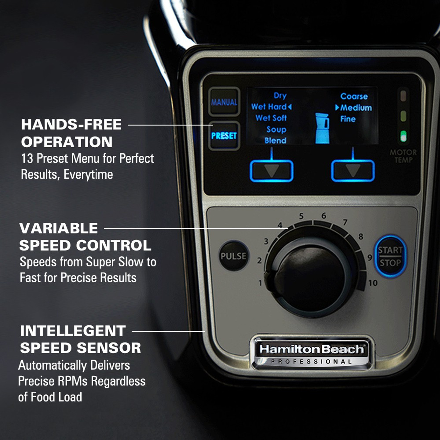 Image of Hamilton Beach Professional 1400 W Mixer Grinder