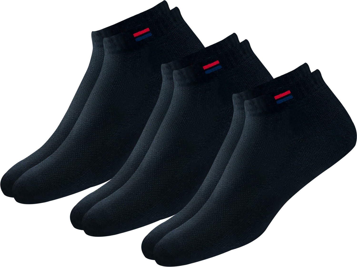Men Solid Ankle Length  (Pack of 3)
