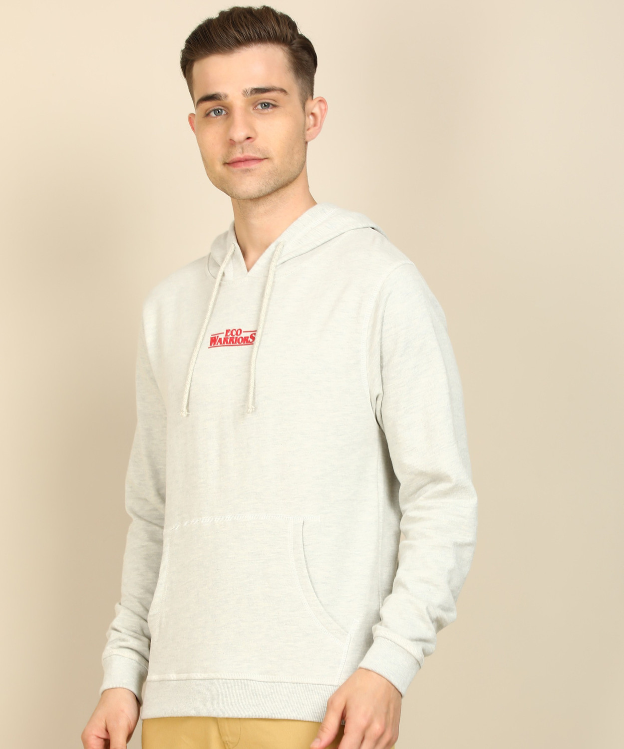 Flying machine full sleeve solid men's sweatshirt store