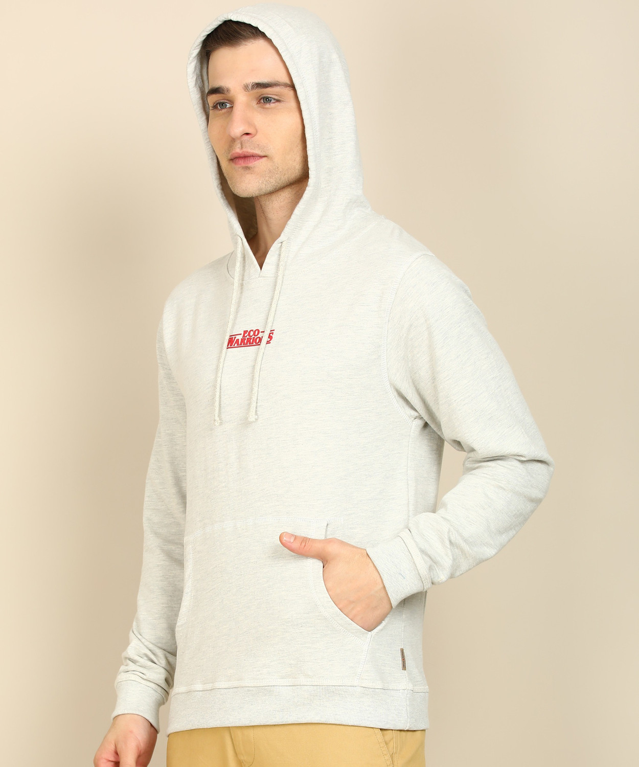 Flying machine full hot sale sleeve solid men's sweatshirt