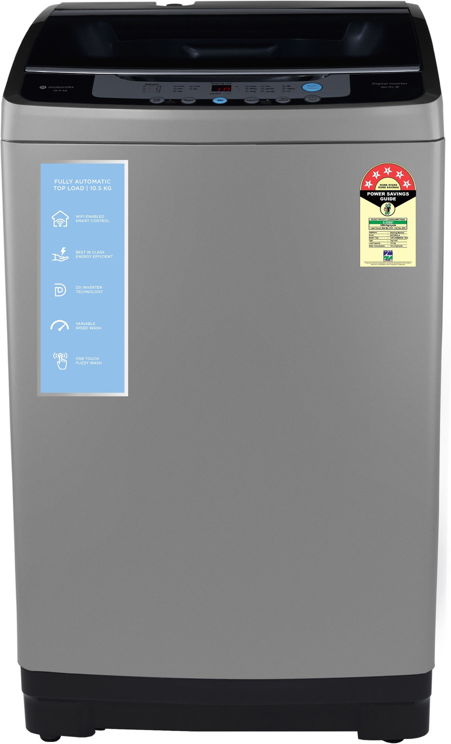 Motorola 10.5 kg washing cheap machine