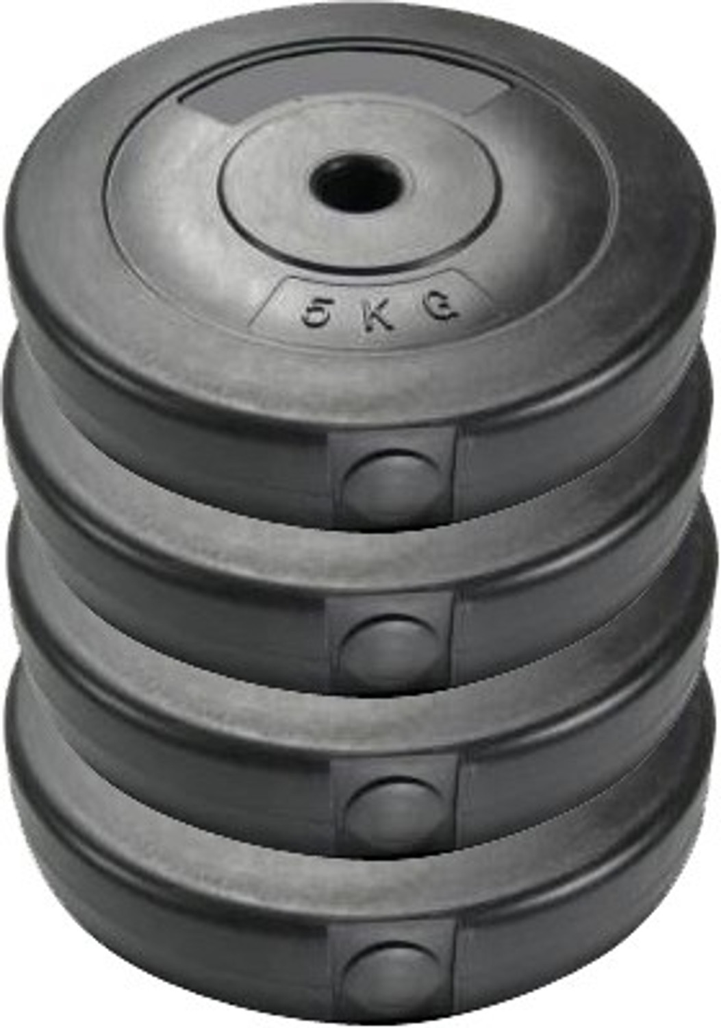 Image of EXTREME FIT 10 kg 5kg X 2 Professional Regular Metal Integrated Olympic Rubber Weight Plates Home Gym Combo