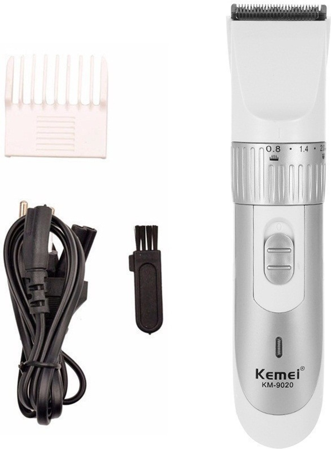 Image of Kemei KM 9020 HAIR TRIMMER Hair Cutting MACHINE Trimmer 80 min Runtime 4 Length Settings