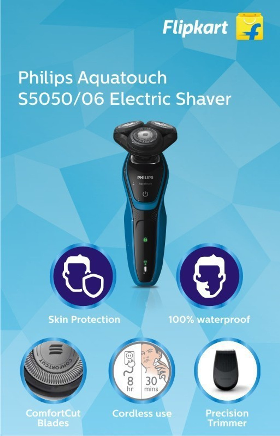 Image of PHILIPS S5050 /06 Shaver For Men
