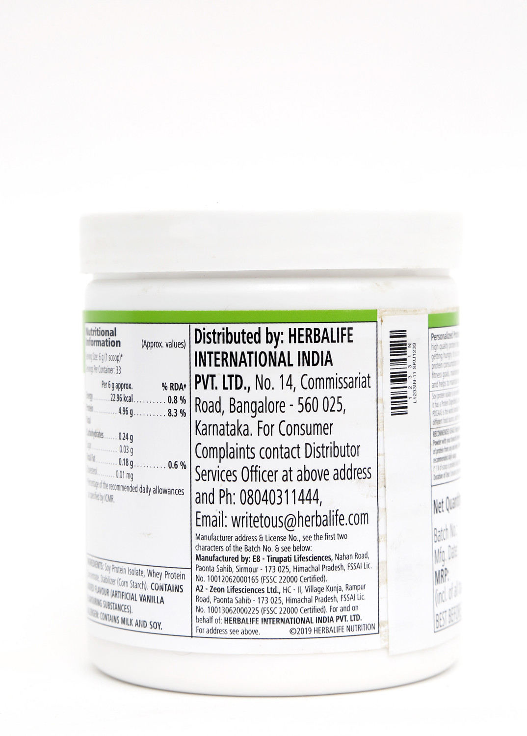Image of HERBALIFE Personalized Protein Powder (200gm) Plant-Based Protein