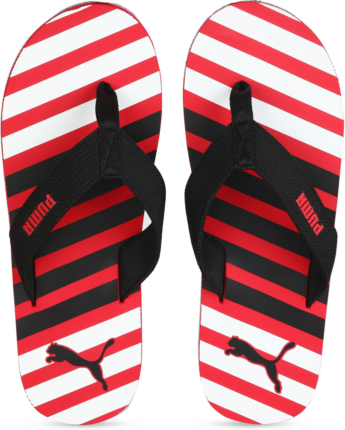 Puma flip idp red flip store flops