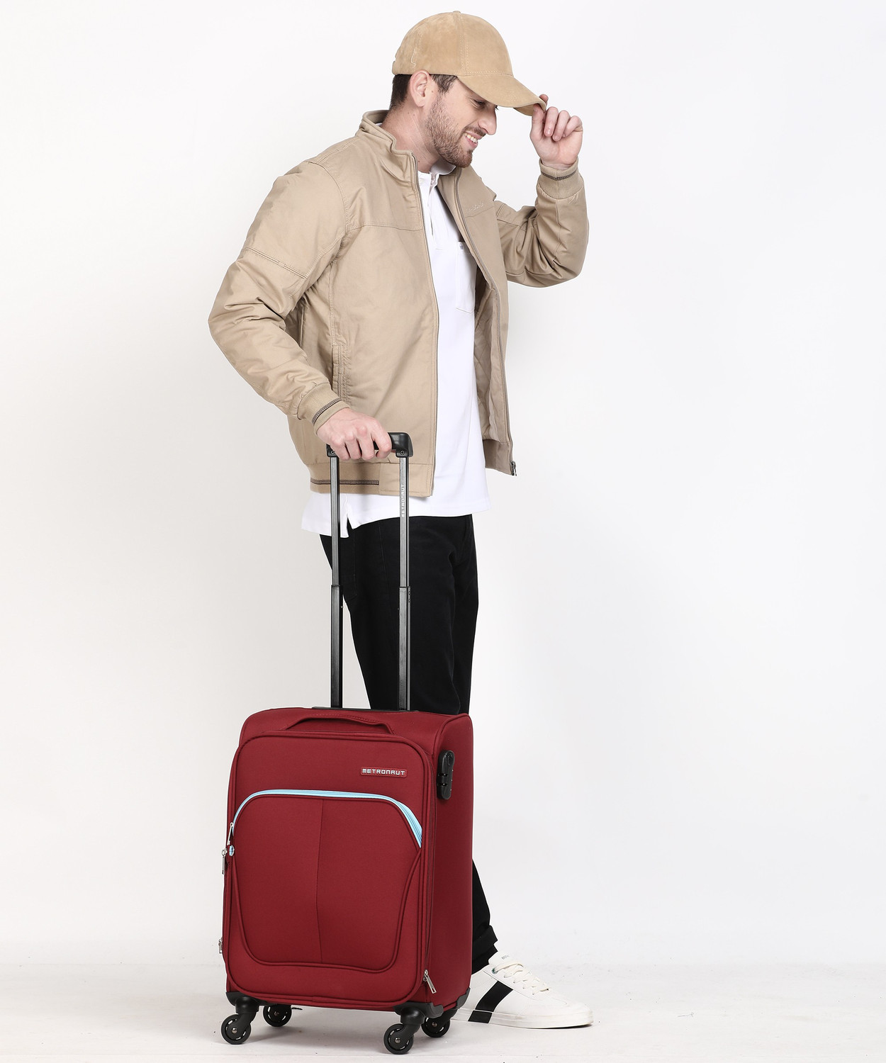 Image of METRONAUT Supre Plus Expandable Cabin Suitcase 4 Wheels - 22 inch