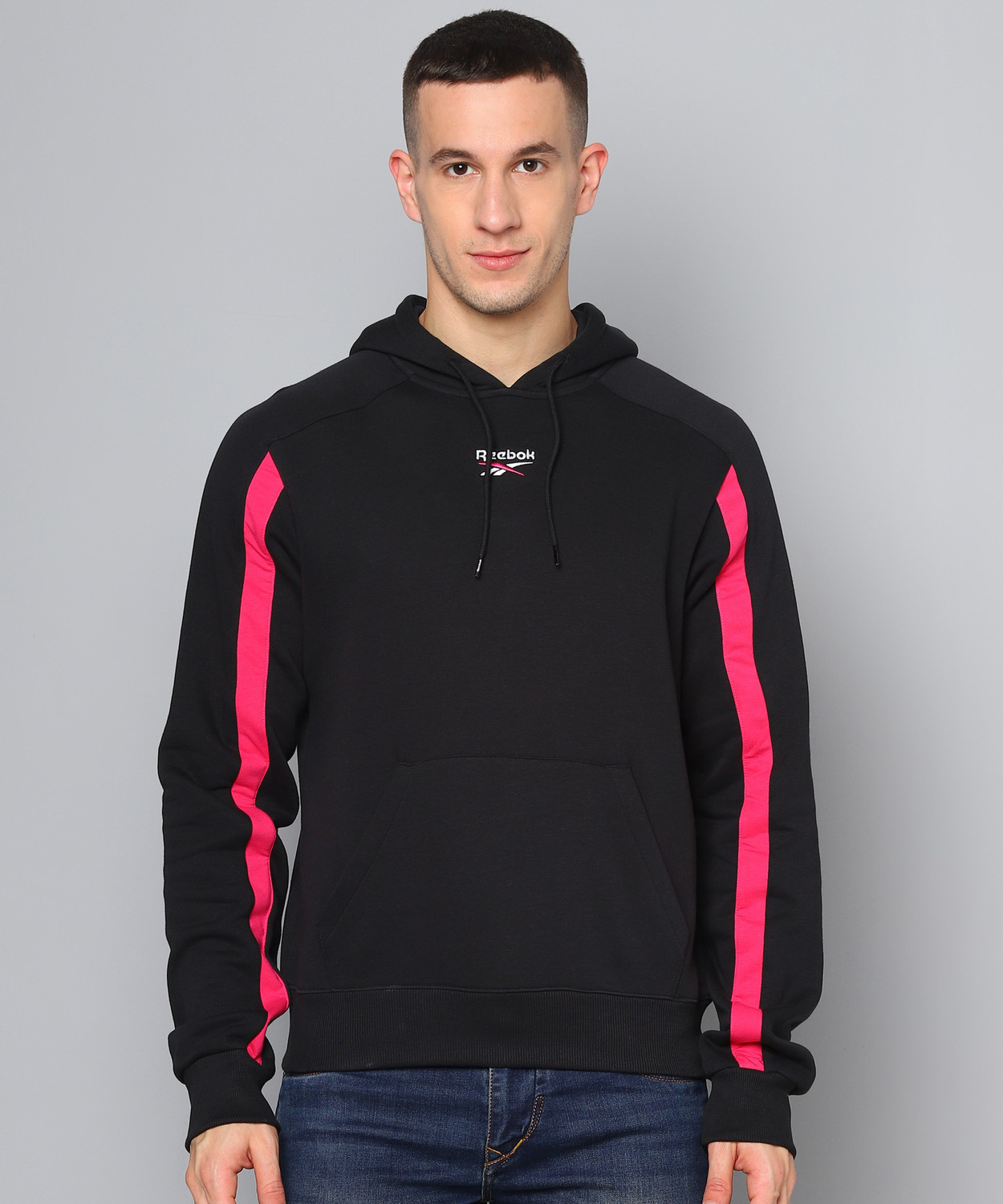 REEBOK CLASSICS Full Sleeve Solid Men Sweatshirt Price History