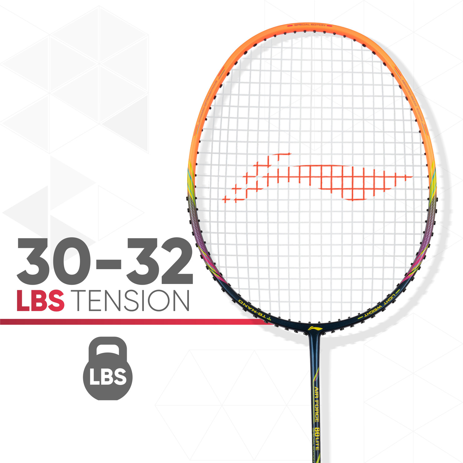 Image of LI-NING AIR-FORCE G2 Lite Multicolor, Black Strung Badminton Racquet