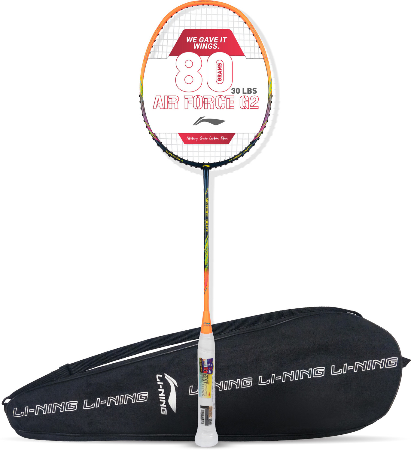 Image of LI-NING AIR-FORCE G2 Lite Multicolor, Black Strung Badminton Racquet