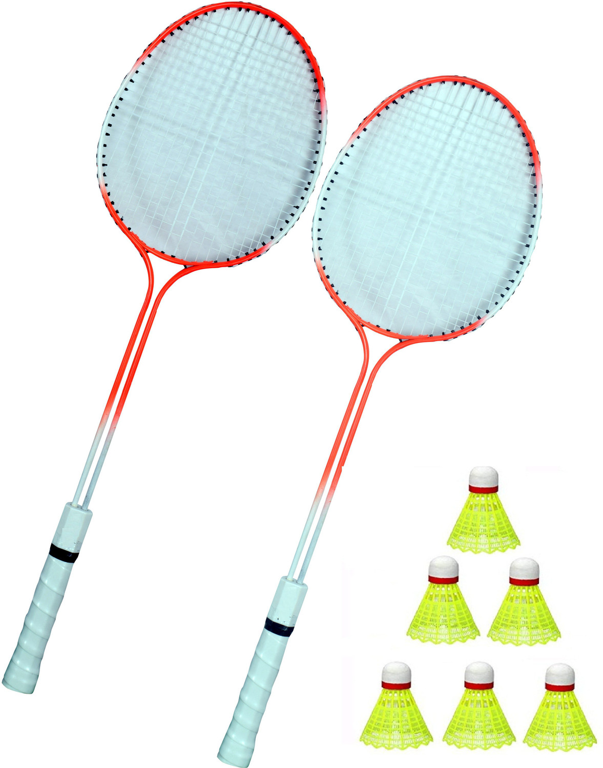 Image of saipro ROXON Phantom Badminton Racquet Set Of 2 Piece With 6 Piece Badminton Kit