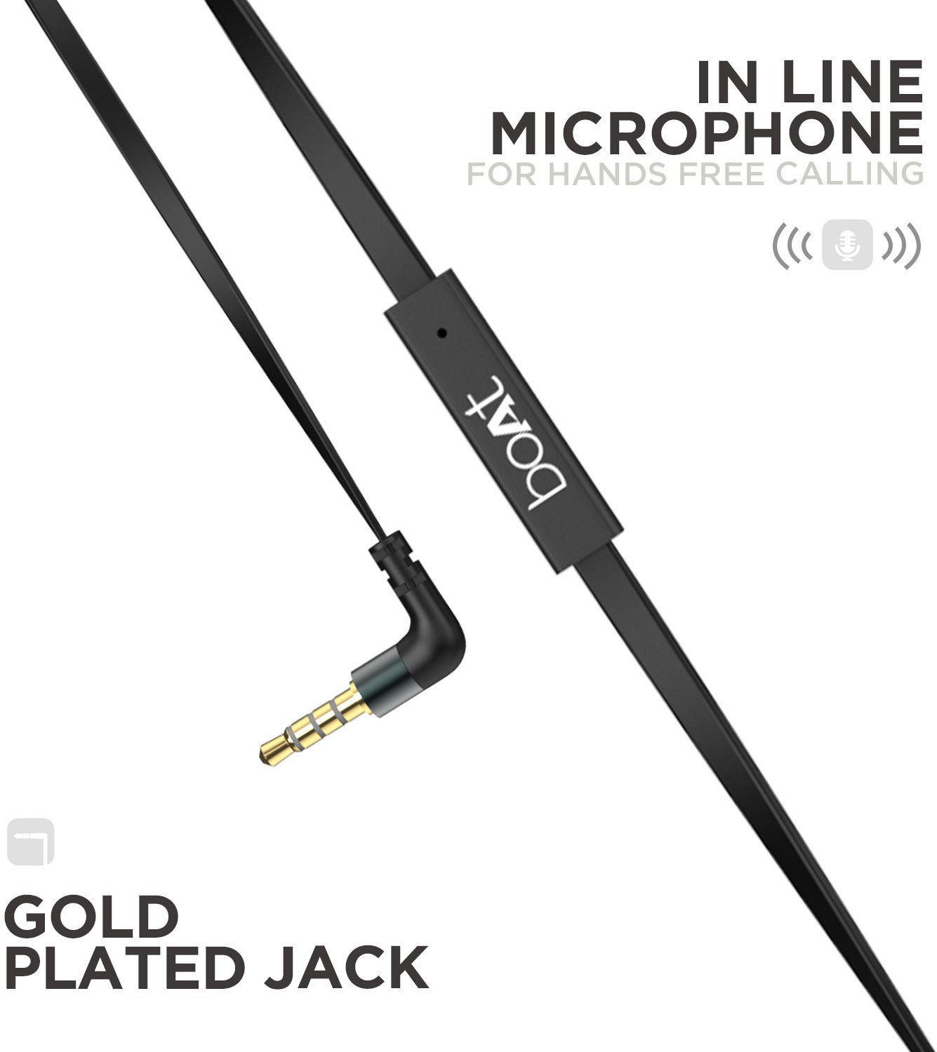 Image of boAt boAt Bassheads 220 Wired Earphones Wired