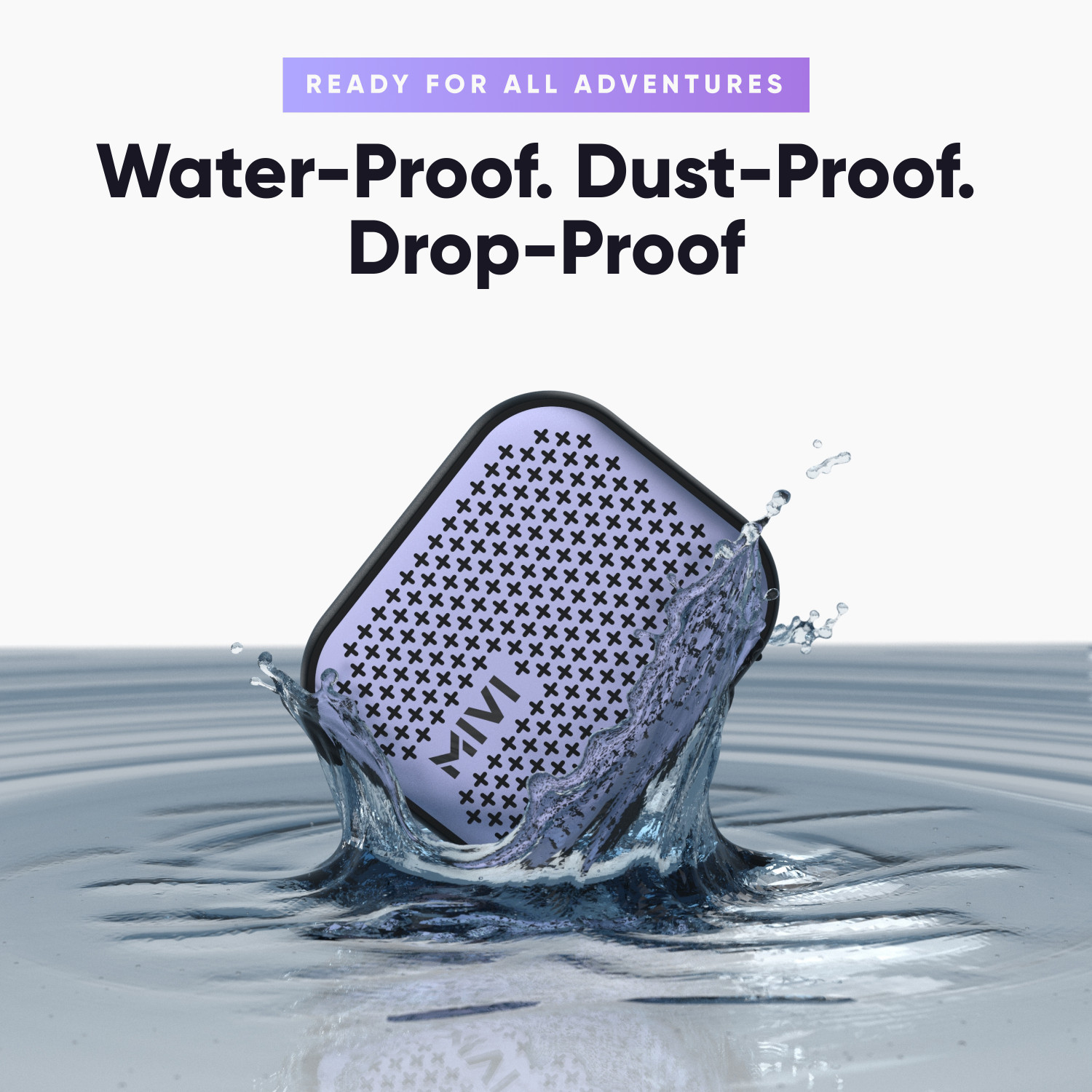 Image of Mivi ROAM2 24HRS Playback, Bass Boosted,TWS Feature, IPX67 5 W Bluetooth Speaker