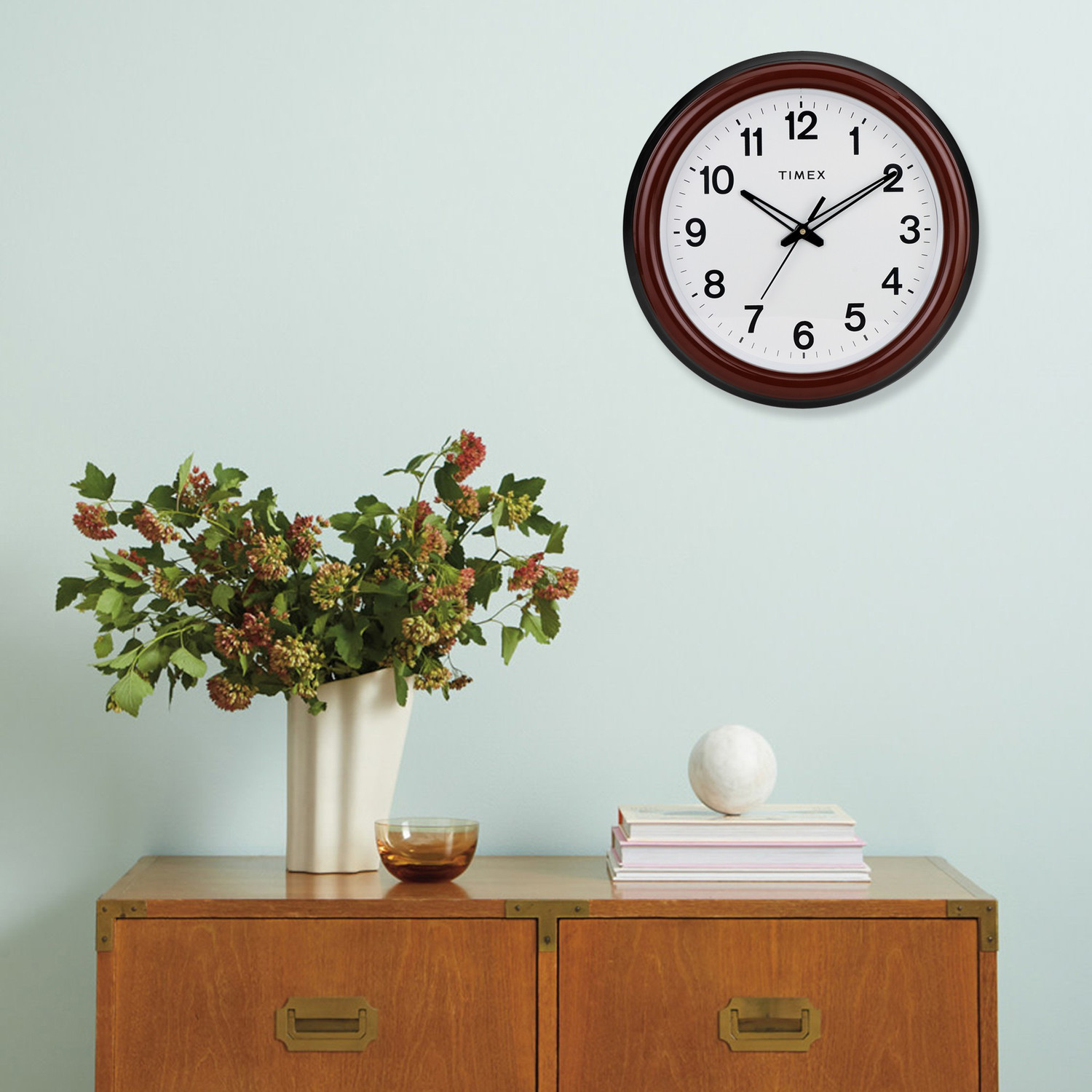 Image of Timex Analog 30.5 cm X 30.5 cm Wall Clock