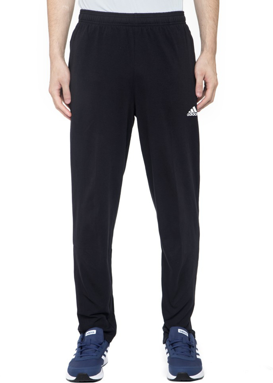 Adidas solid men track pants sales