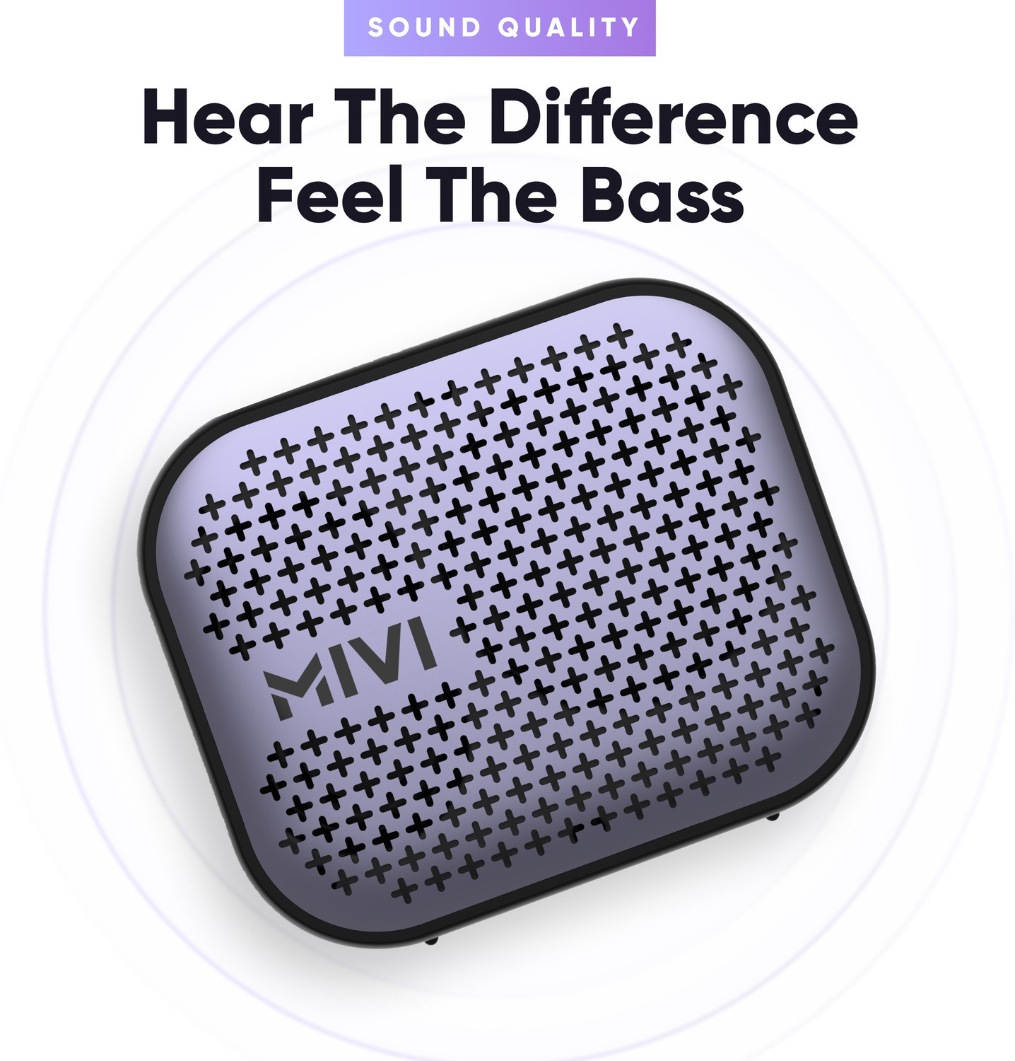 Image of Mivi ROAM2 24HRS Playback, Bass Boosted,TWS Feature, IPX67 5 W Bluetooth Speaker