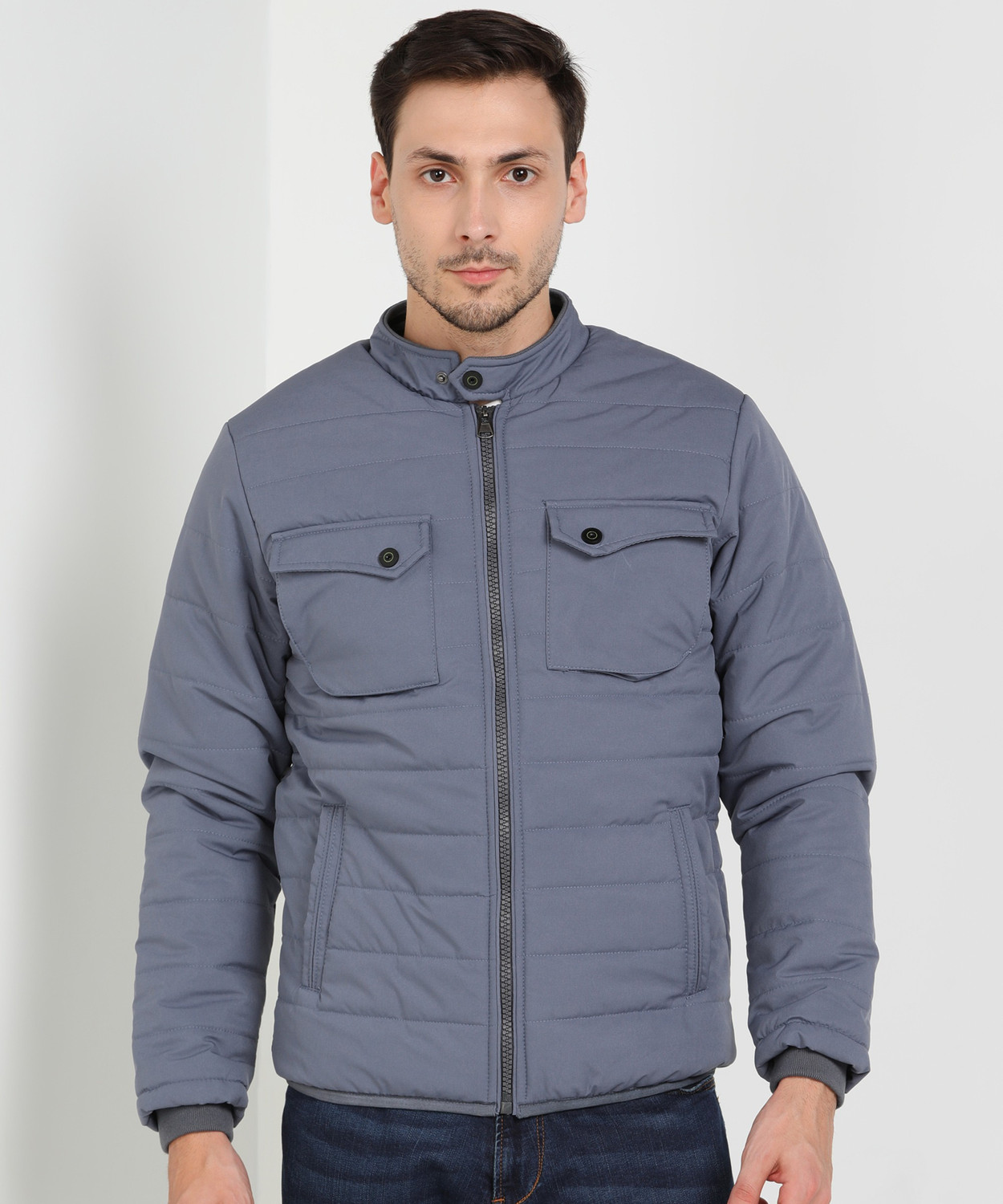 Image of Breil By Fort Collins Full Sleeve Solid Men Jacket