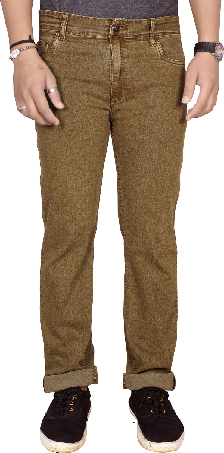 Image of JUST BLACK Men Regular Mid Rise Grey Jeans