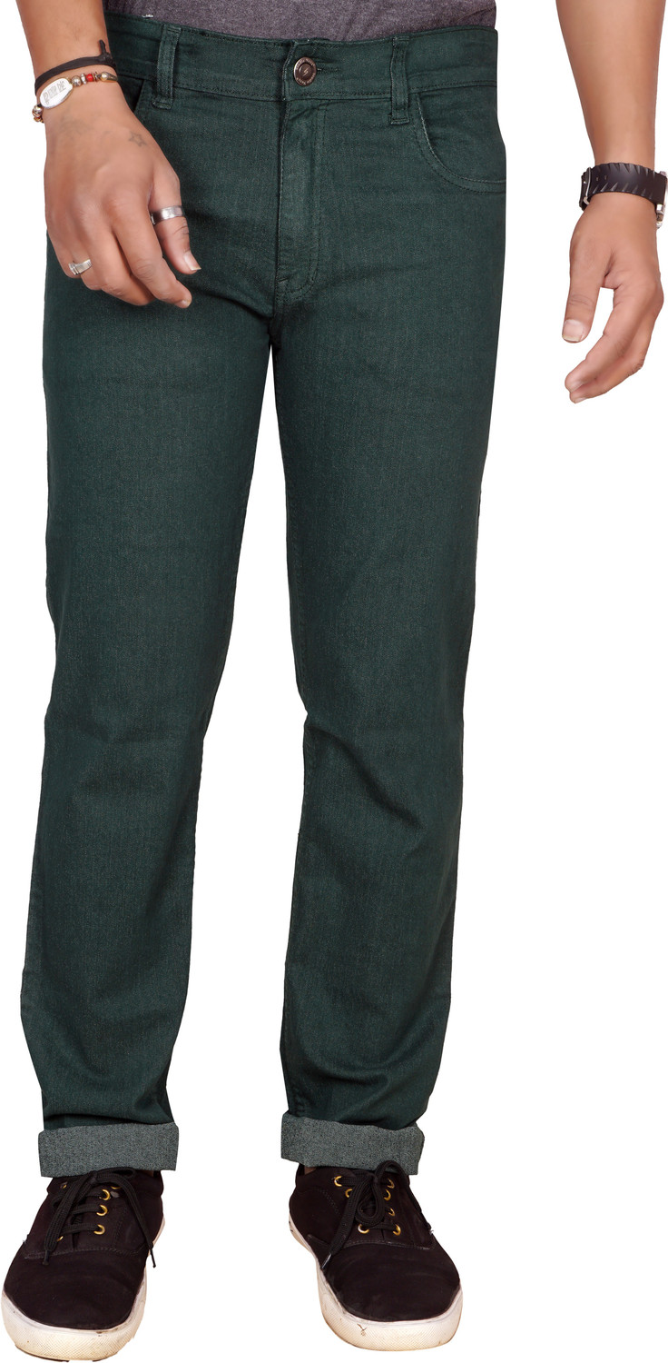 Image of JUST BLACK Men Regular Mid Rise Grey Jeans