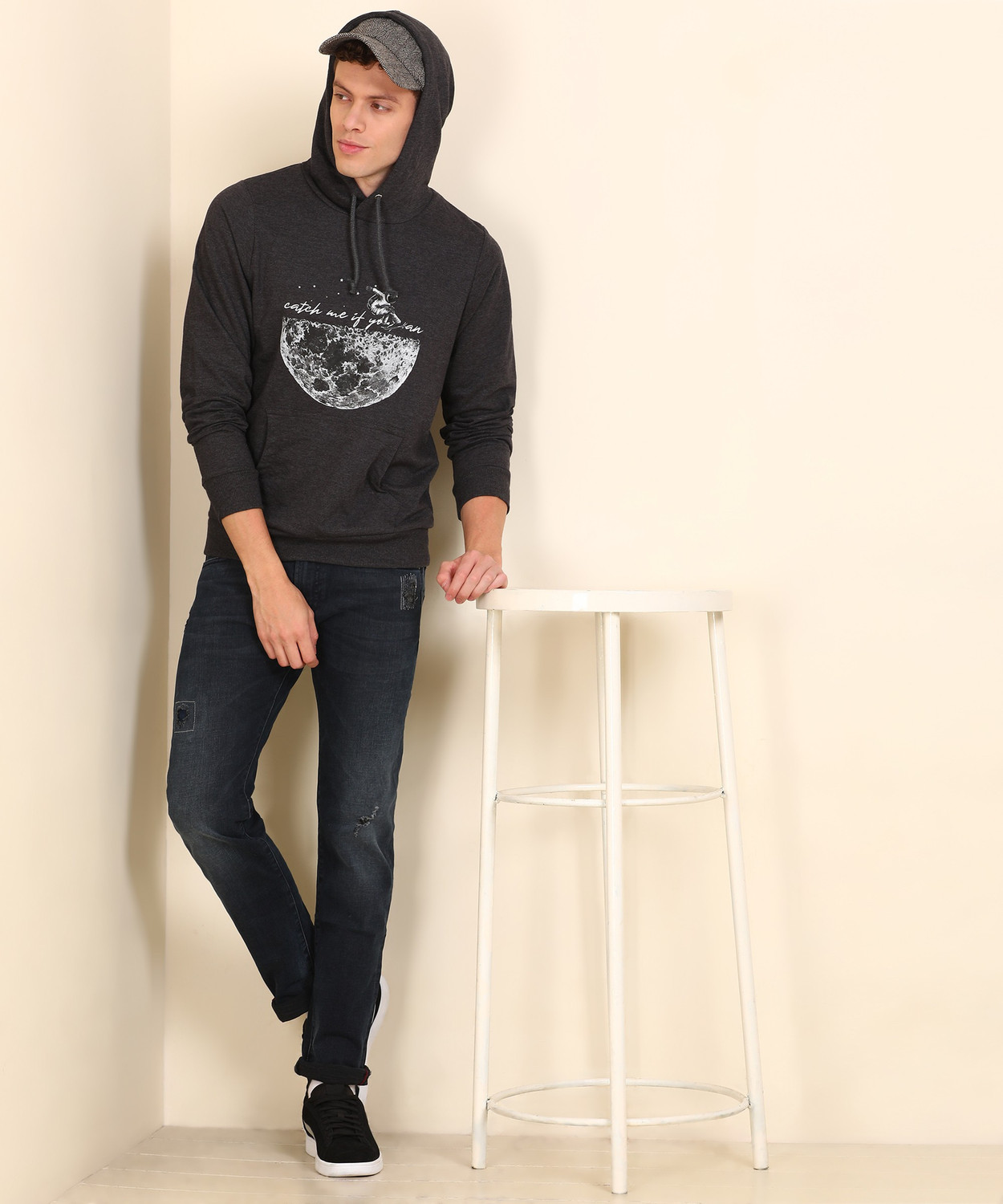 Image of HIGHLANDER Full Sleeve Printed Men Sweatshirt