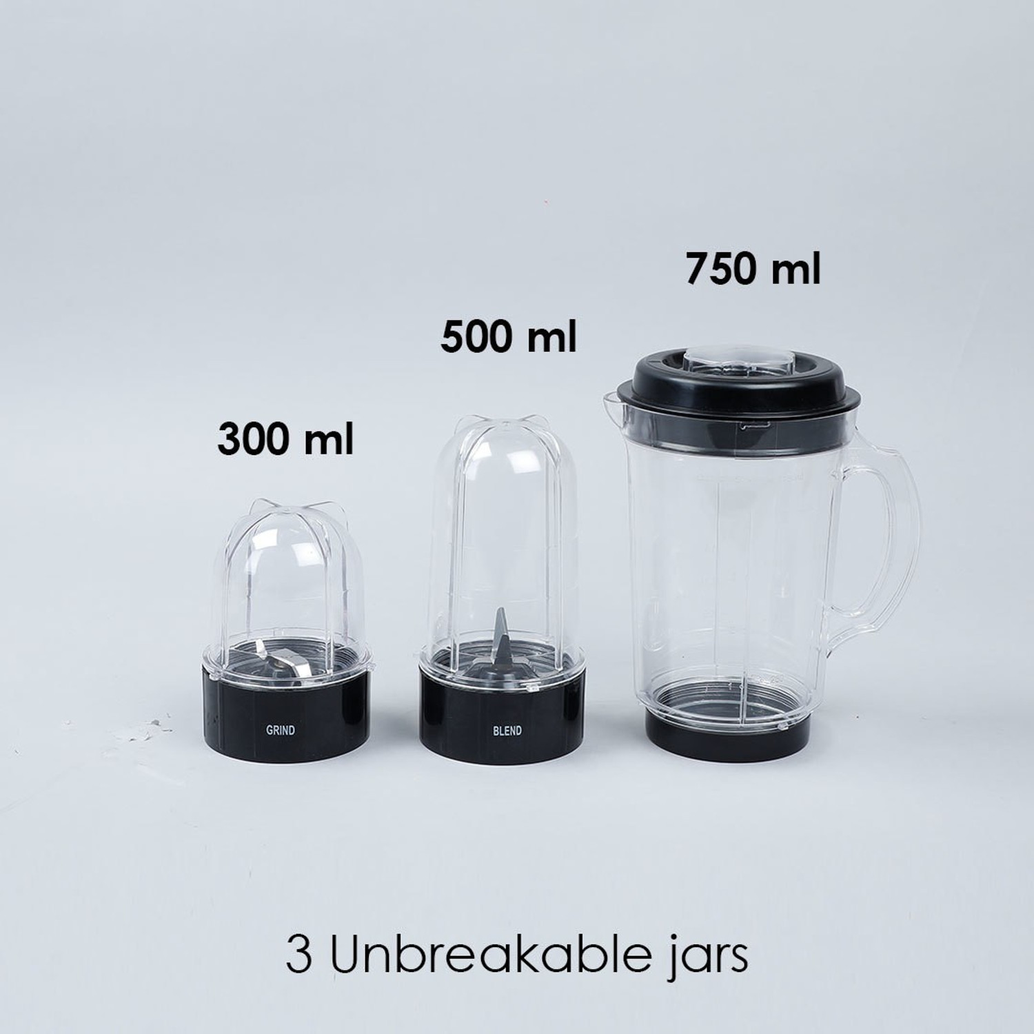 Image of WONDERCHEF Nutri blend 500 W Juicer Mixer Grinder