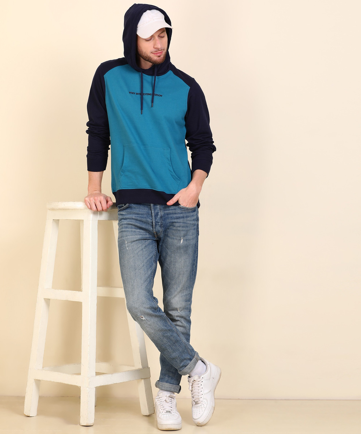 Image of HIGHLANDER Full Sleeve Solid Men Sweatshirt
