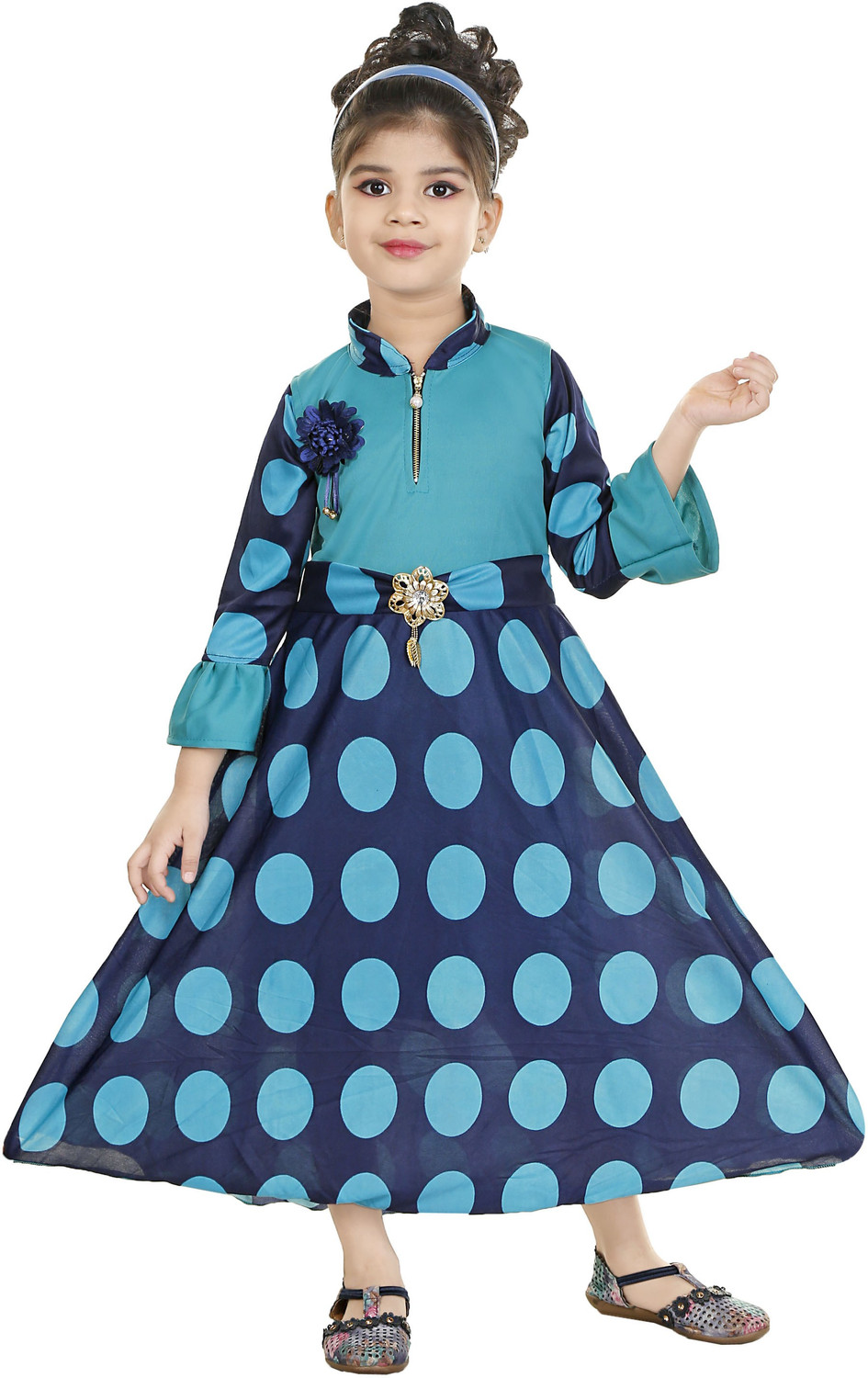 Girls maxi full length party dress sales