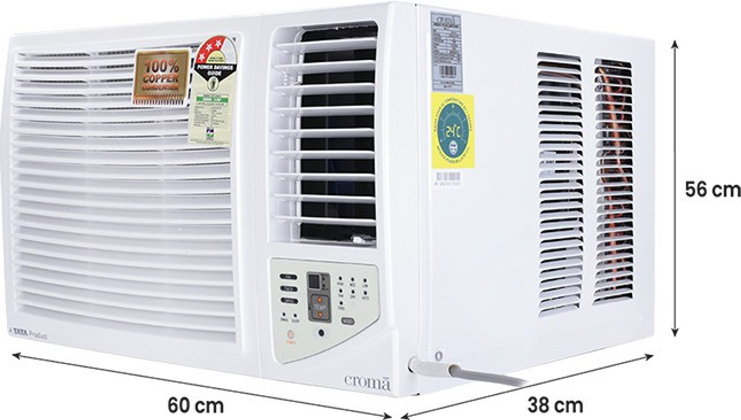 Image of Croma 2019 Model 1 Ton 3 Star Window AC