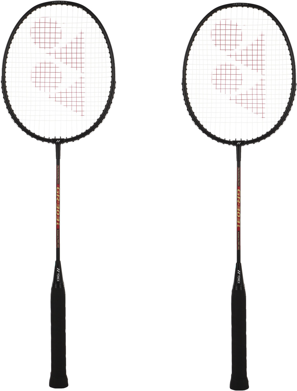 Image of YONEX GR 303 I (Made In India) Black Strung Badminton Racquet
