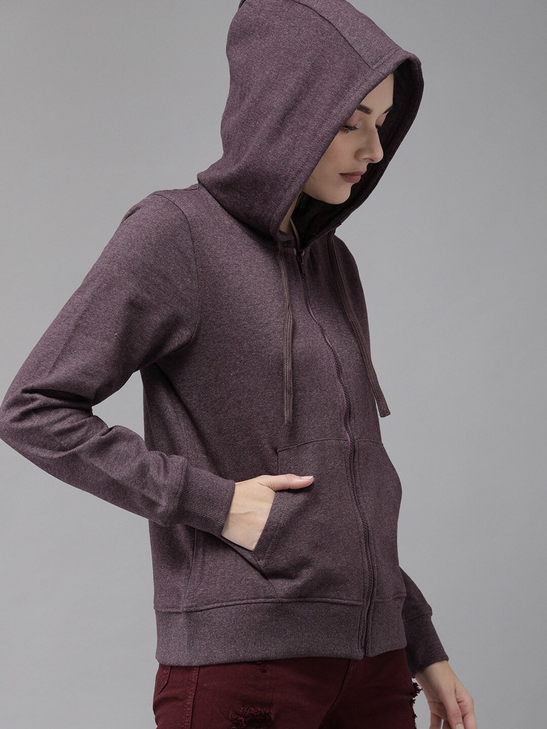 Roadster full sleeve discount solid men's sweatshirt
