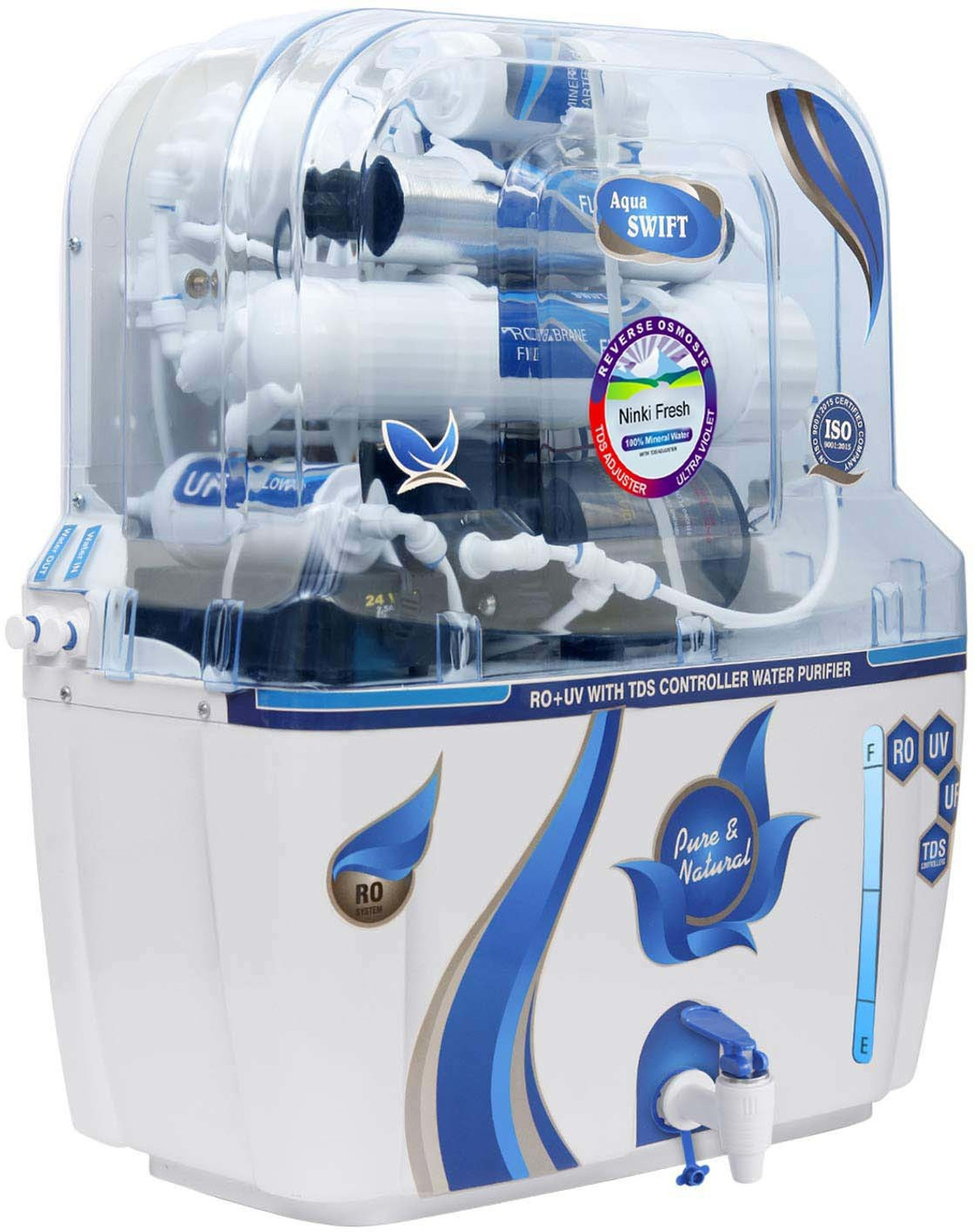 Image of Ninki Fresh NF Swift 12 L RO + UV + UF + TDS Water Purifier