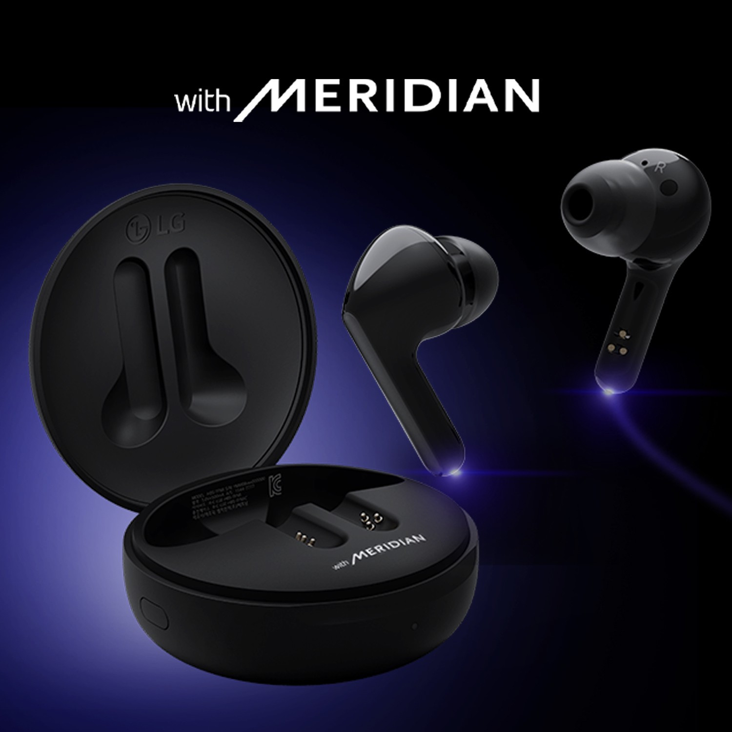 Image of LG TONE Free HBS-FN4 with British Meridian Sound & Noise Isolation Bluetooth