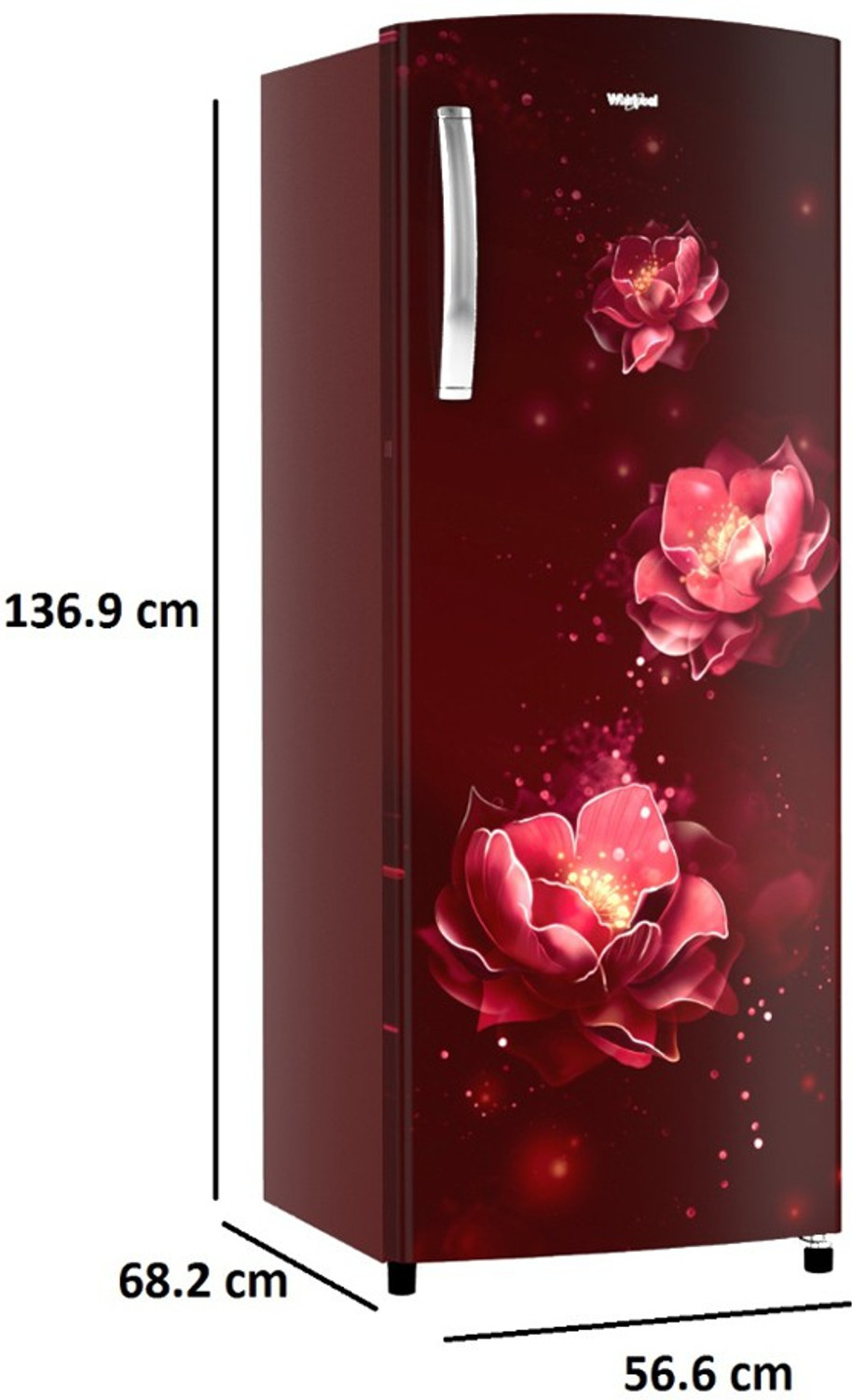 Image of Whirlpool 215 L Direct Cool Single Door 5 Star Refrigerator