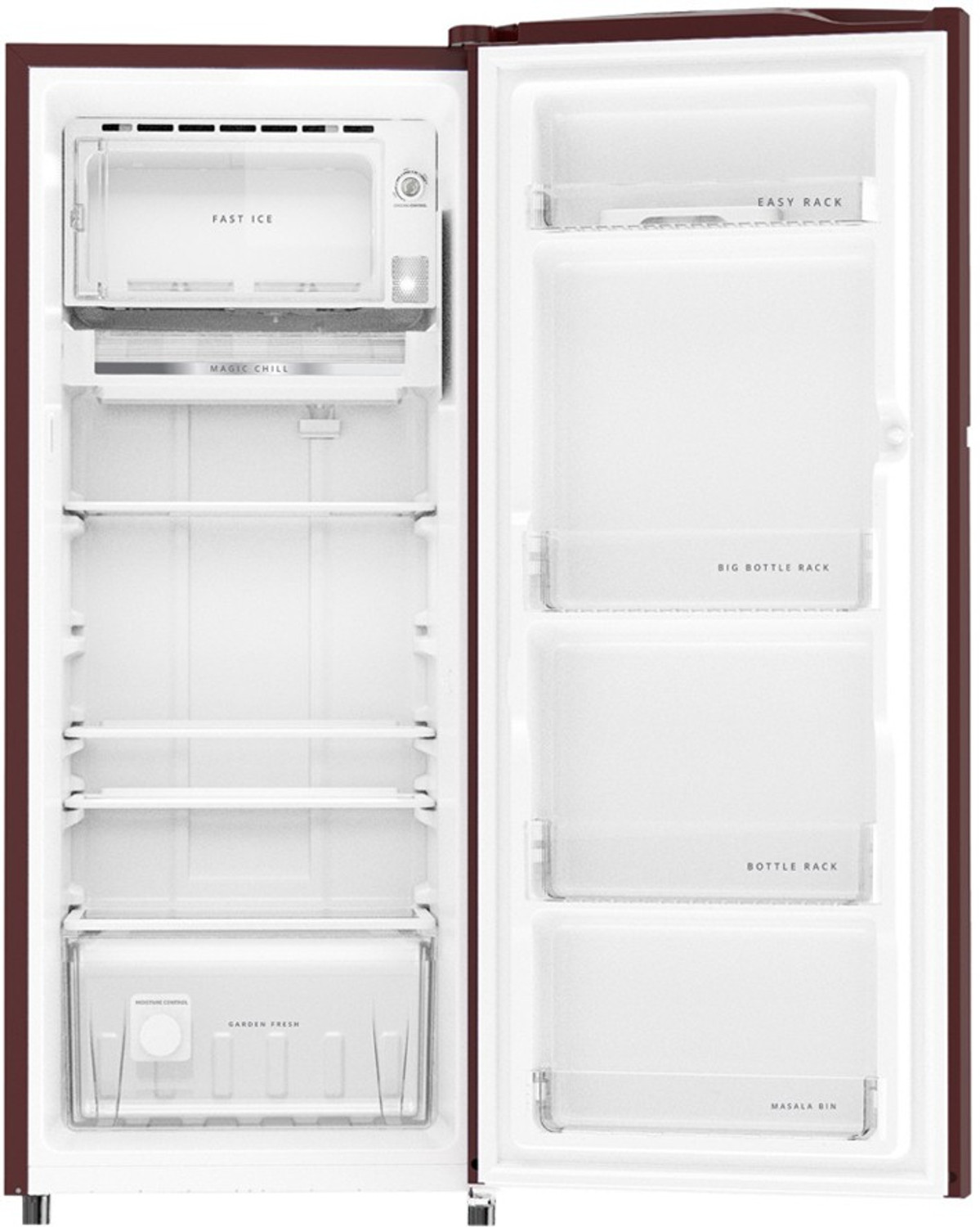 Image of Whirlpool 215 L Direct Cool Single Door 5 Star Refrigerator