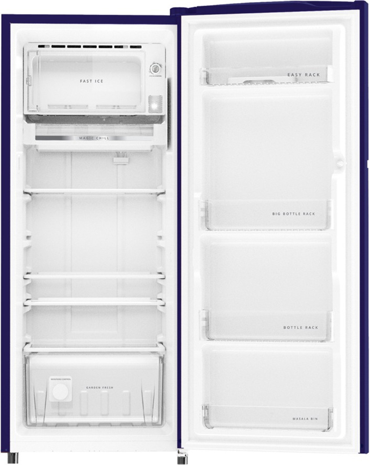 Image of Whirlpool 207 L Direct Cool Single Door 3 Star Refrigerator