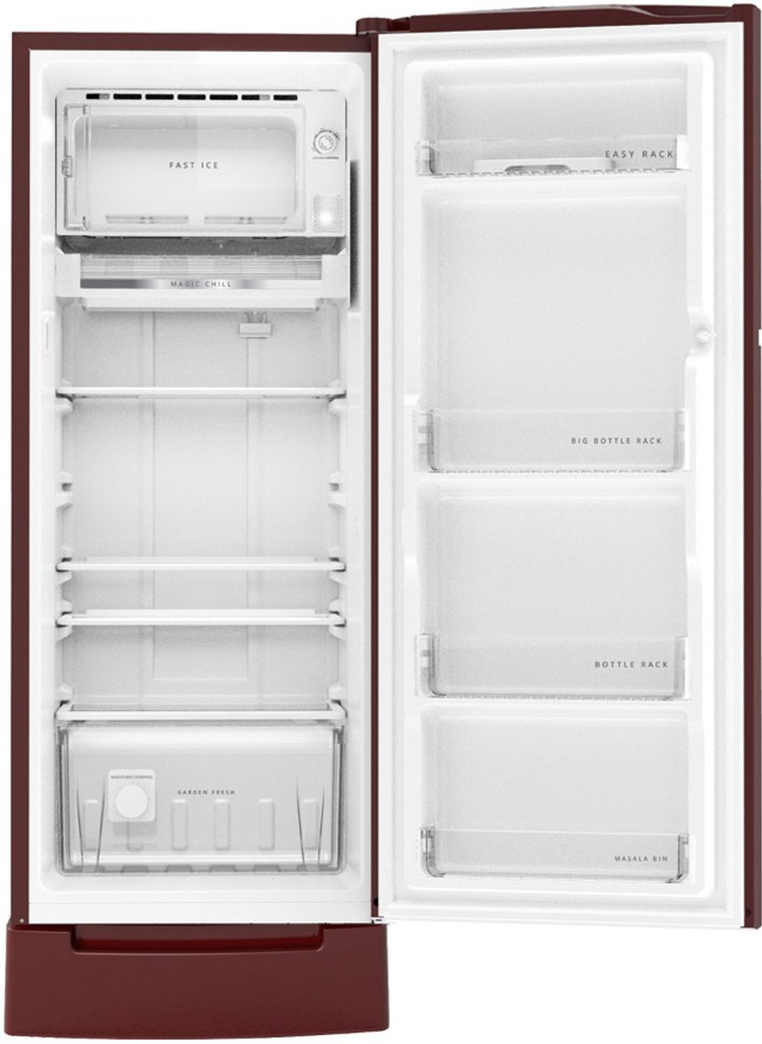 Image of Whirlpool 207 L Direct Cool Single Door 5 Star Refrigerator with Base Drawer