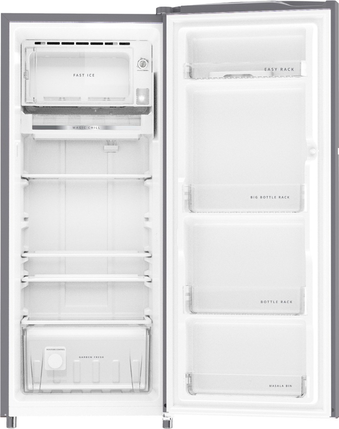 Image of Whirlpool 207 L Direct Cool Single Door 3 Star Refrigerator