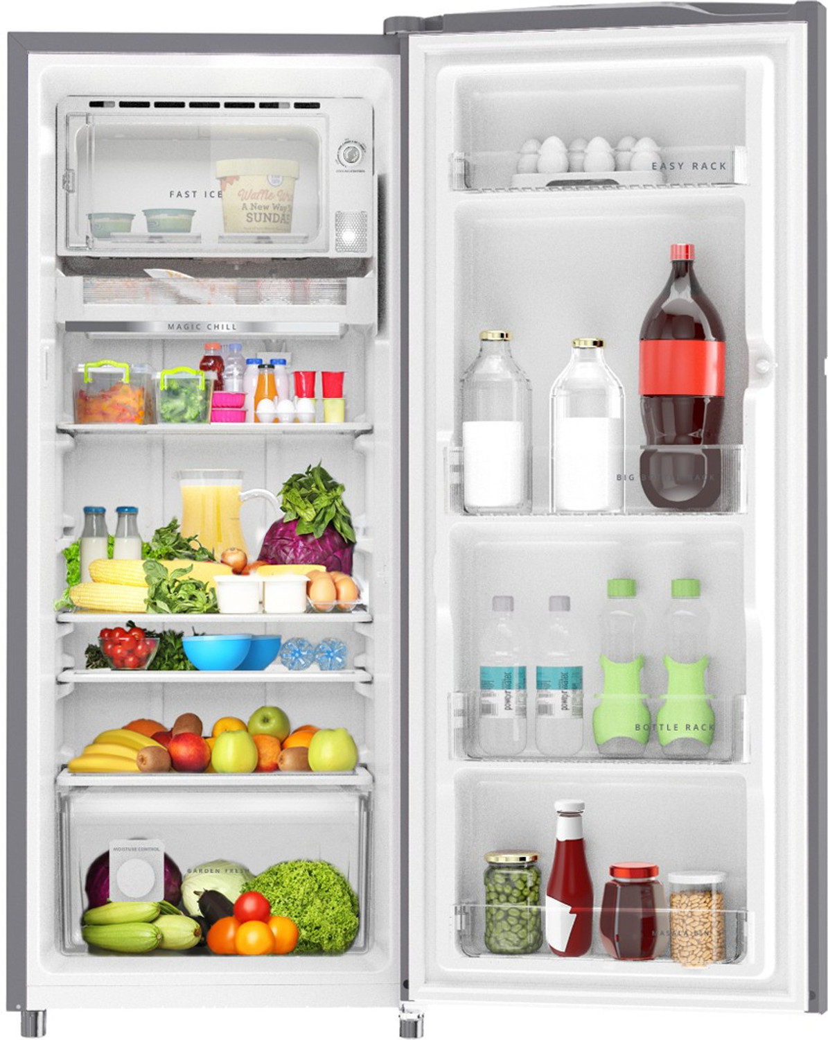 Image of Whirlpool 207 L Direct Cool Single Door 3 Star Refrigerator