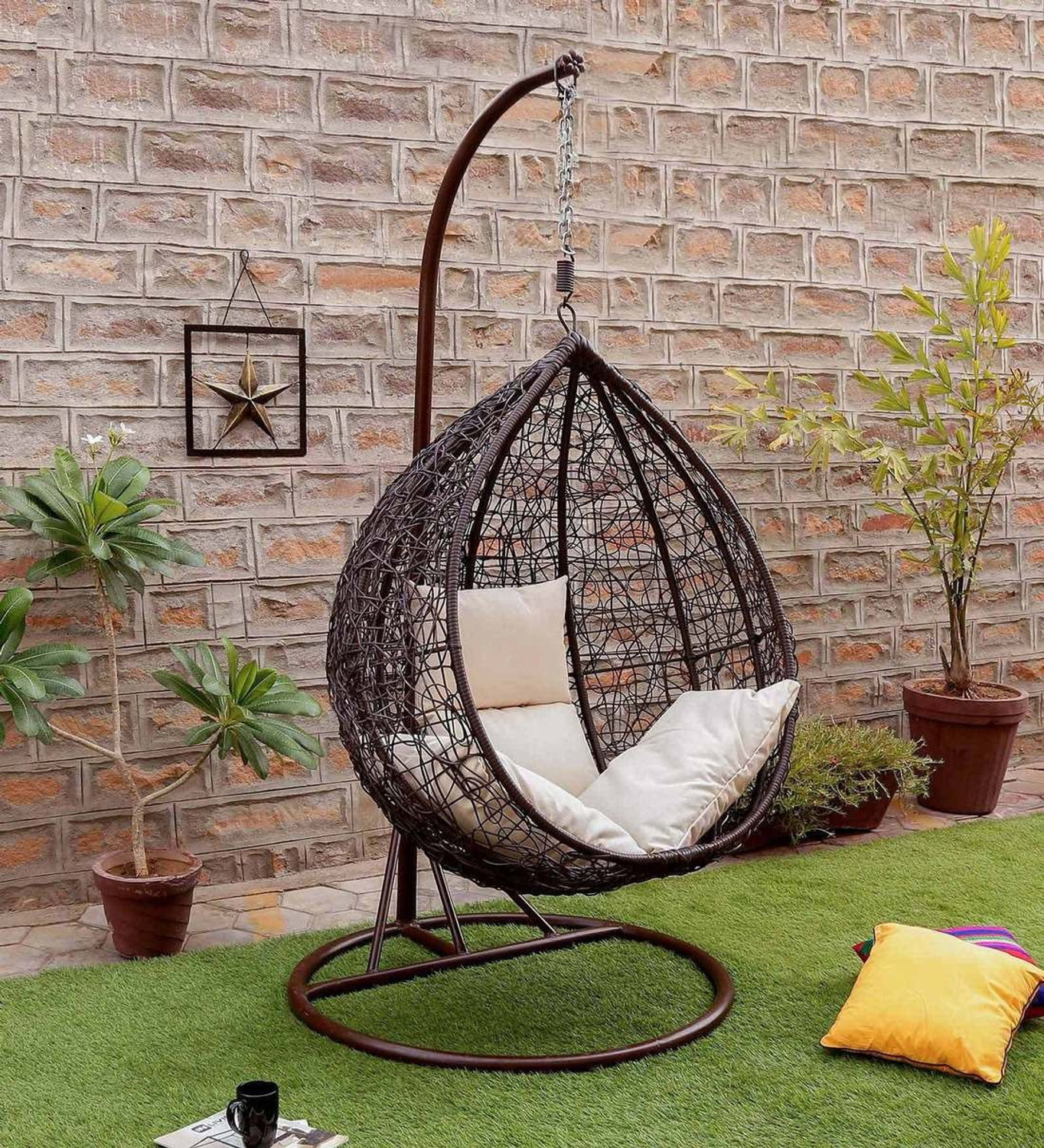 Pepperfry shops swing chair