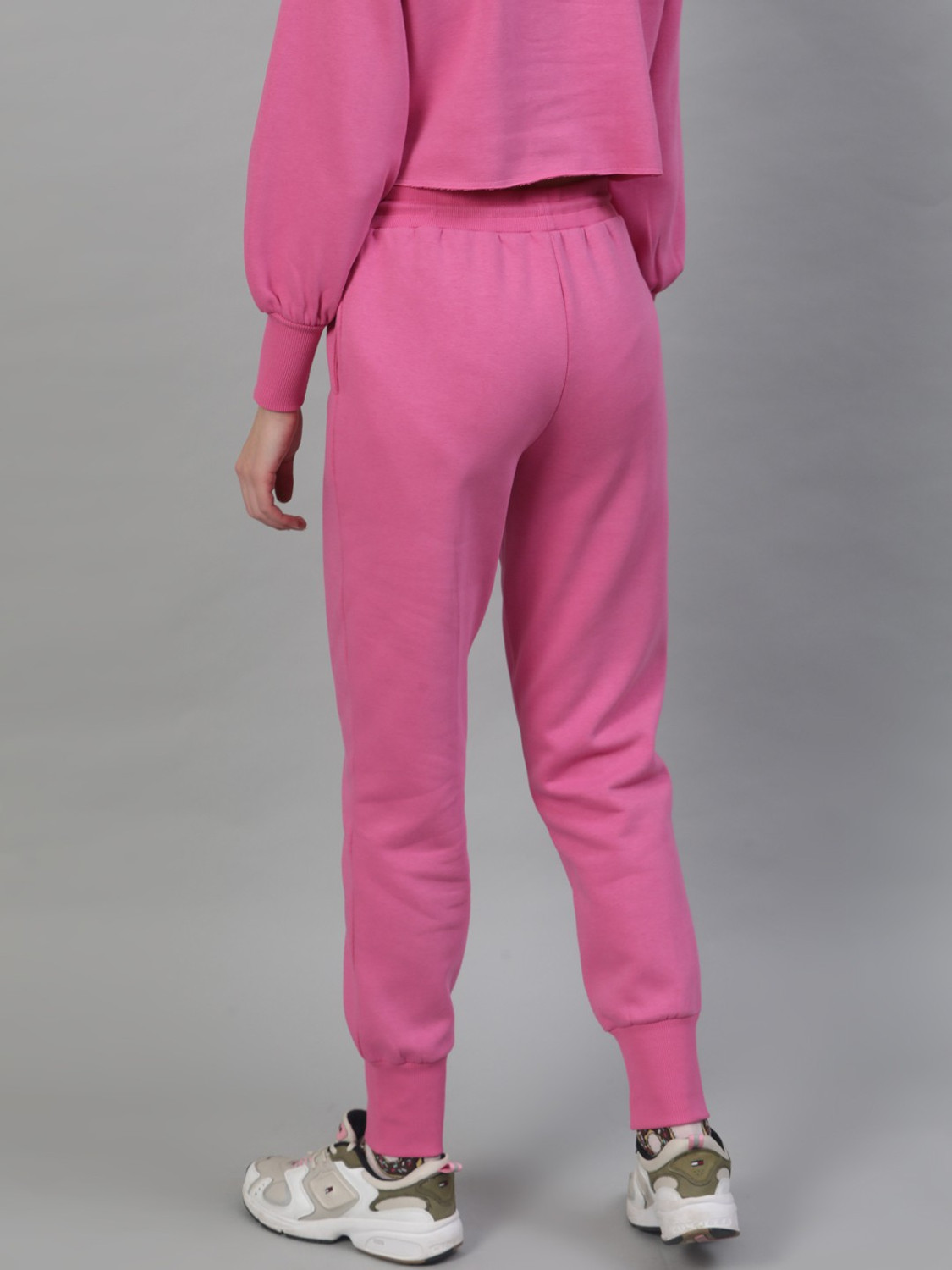 Image of STREET9 Regular Fit Women Pink Trousers