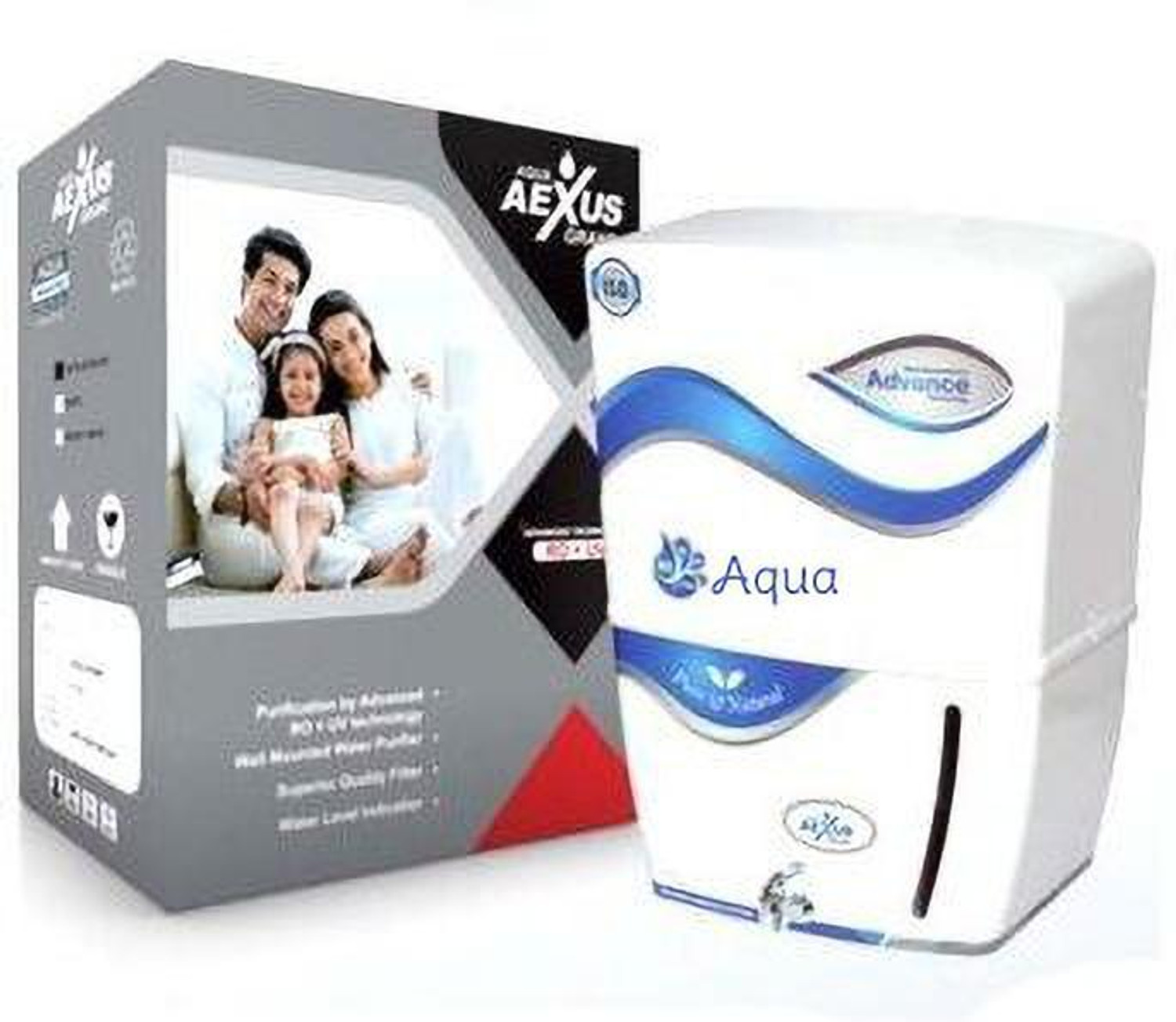 Image of AQUA Elixir Aexus Advance 12 L RO + UV + UF + MTDS Water Purifier